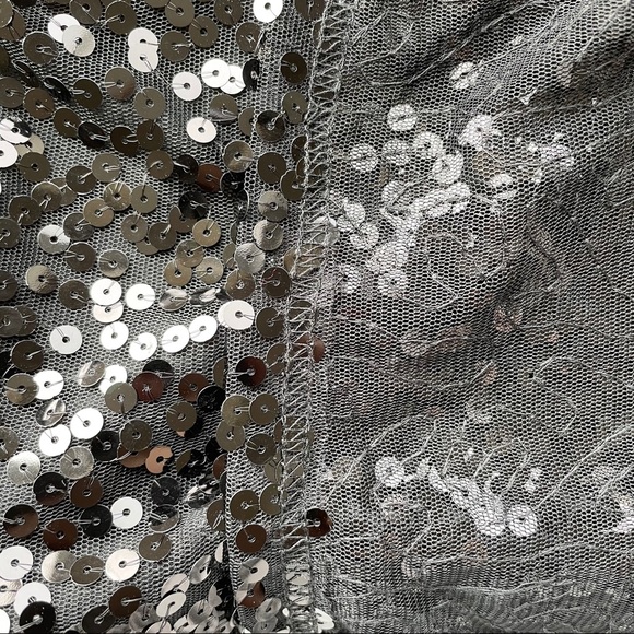 🖤 Vintage Black Sequin Dress - Picture 3 of 9